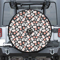 Casino Chip And Card Pattern Print Tire Cover With Camera Hole
