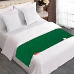 Casino Poker Chips Print Bed Runner