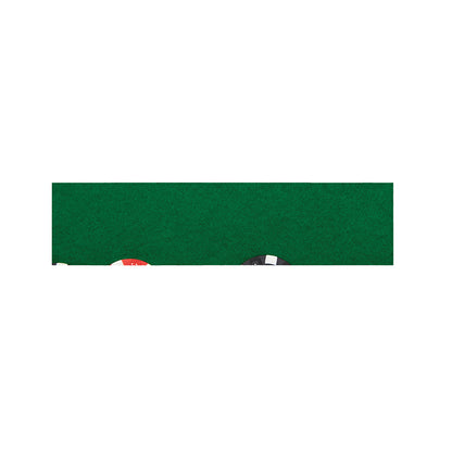 Casino Poker Chips Print Bed Runner