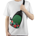 Casino Poker Chips Print Chest Bag