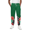Casino Poker Chips Print Cotton Sweatpants