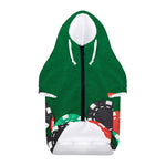 Casino Poker Chips Print Dog Zip Up Hoodie