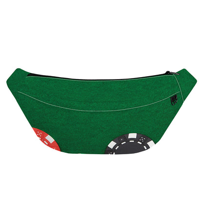 Casino Poker Chips Print Fanny Pack