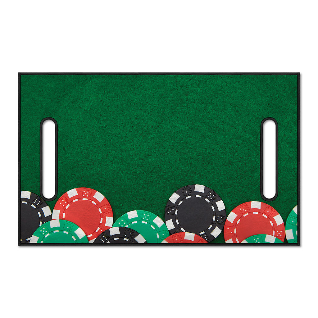 Casino Poker Chips Print Golf Cart Seat Cover