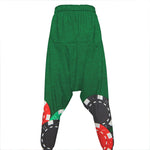 Casino Poker Chips Print Hammer Pants