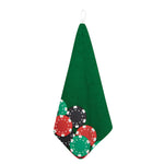 Casino Poker Chips Print Hand Towel