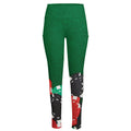 Casino Poker Chips Print High-Waisted Pocket Leggings