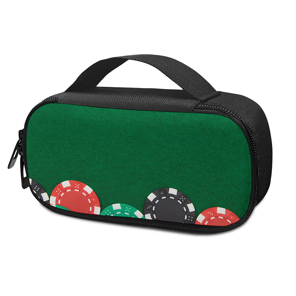 Casino Poker Chips Print Insulin Cooler Travel Case
