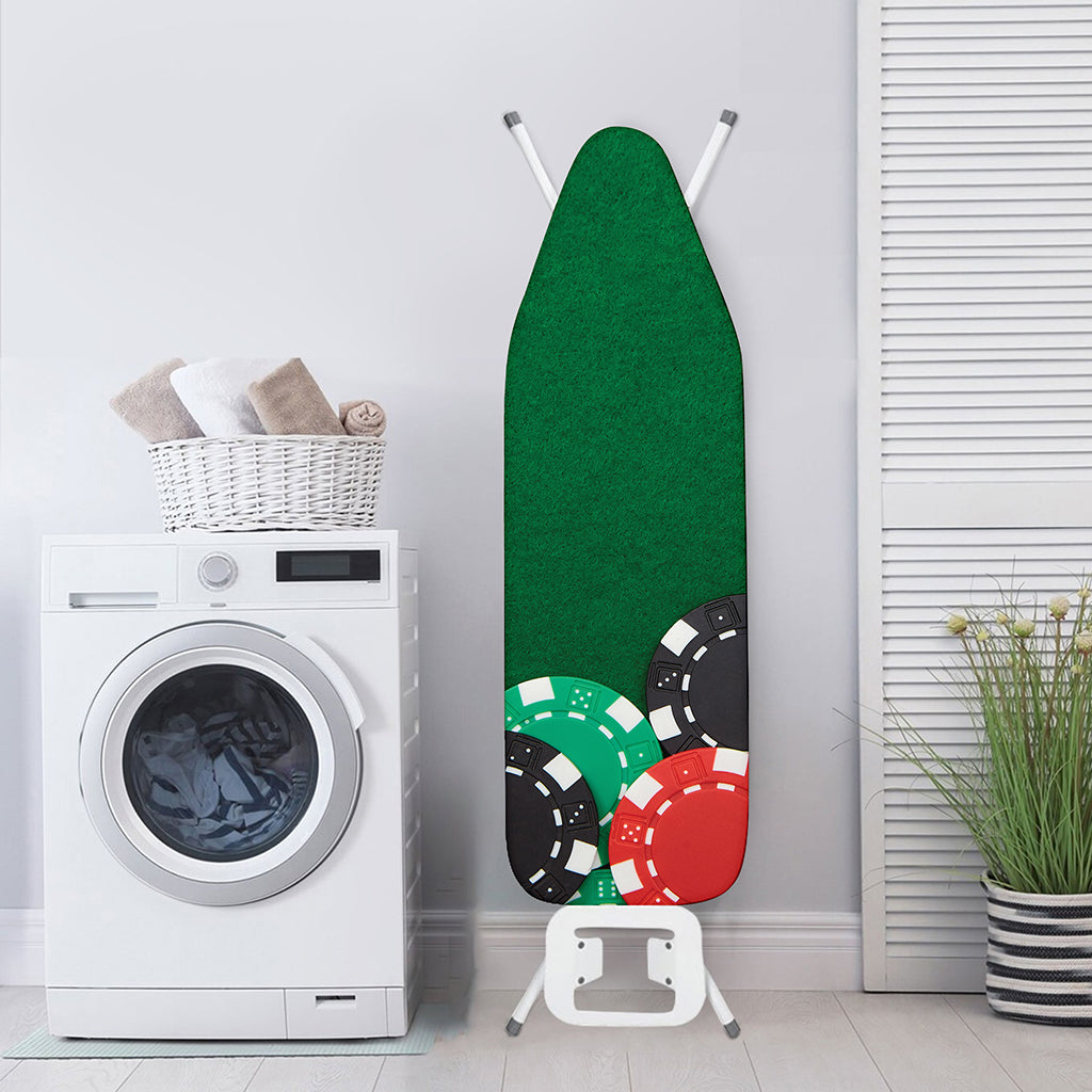 Casino Poker Chips Print Ironing Board Cover
