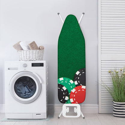 Casino Poker Chips Print Ironing Board Cover