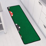 Casino Poker Chips Print Long Kitchen Mat