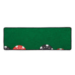 Casino Poker Chips Print Long Kitchen Mat