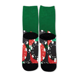 Casino Poker Chips Print Long Socks