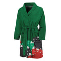 Casino Poker Chips Print Men's Bathrobe