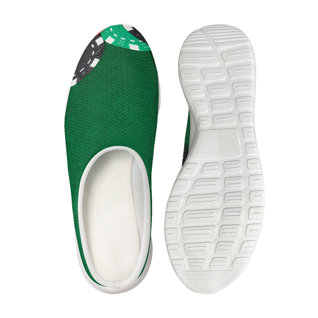 Casino Poker Chips Print Mesh Casual Shoes