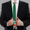 Casino Poker Chips Print Necktie