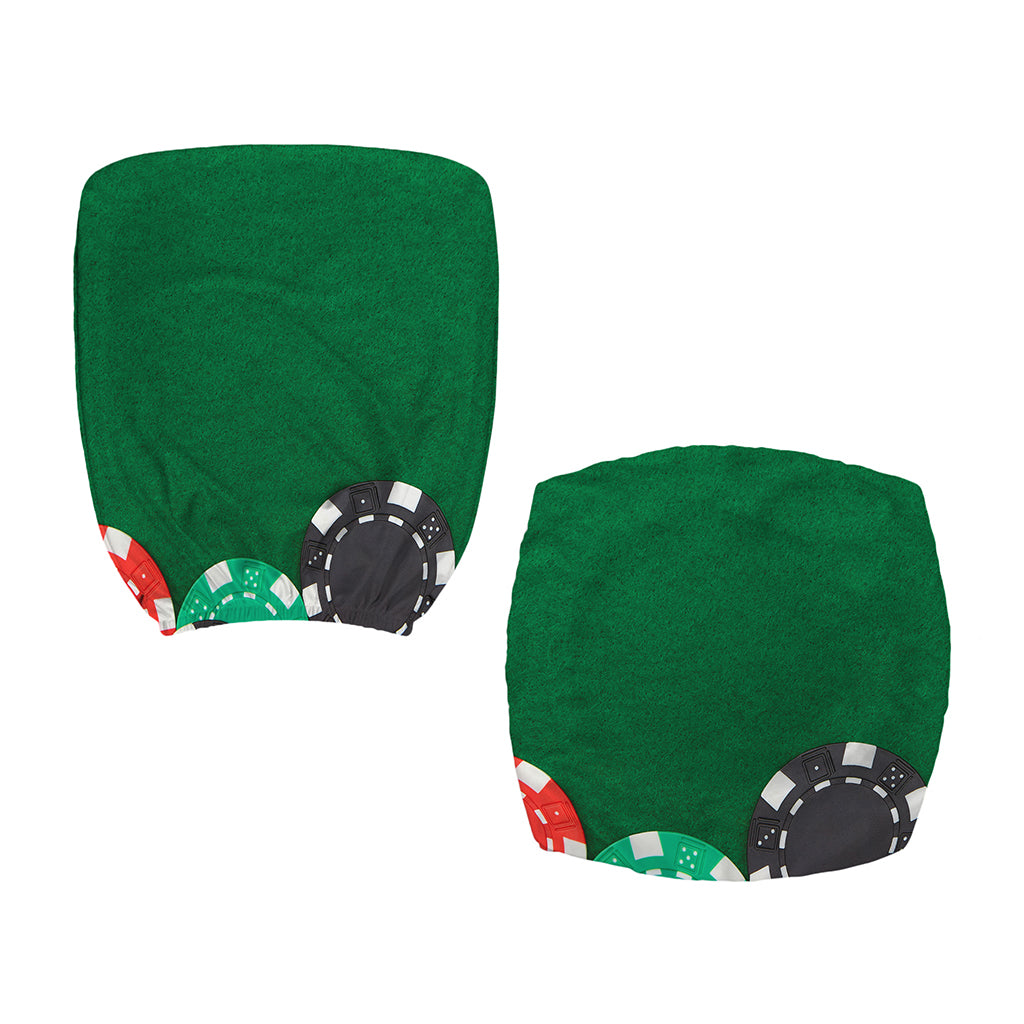 Casino Poker Chips Print Office Chair Cover