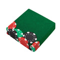 Casino Poker Chips Print Outdoor Seat Cushion Cover