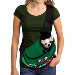 Casino Poker Chips Print Pet Sling Carrier