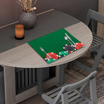 Casino Poker Chips Print Placemat