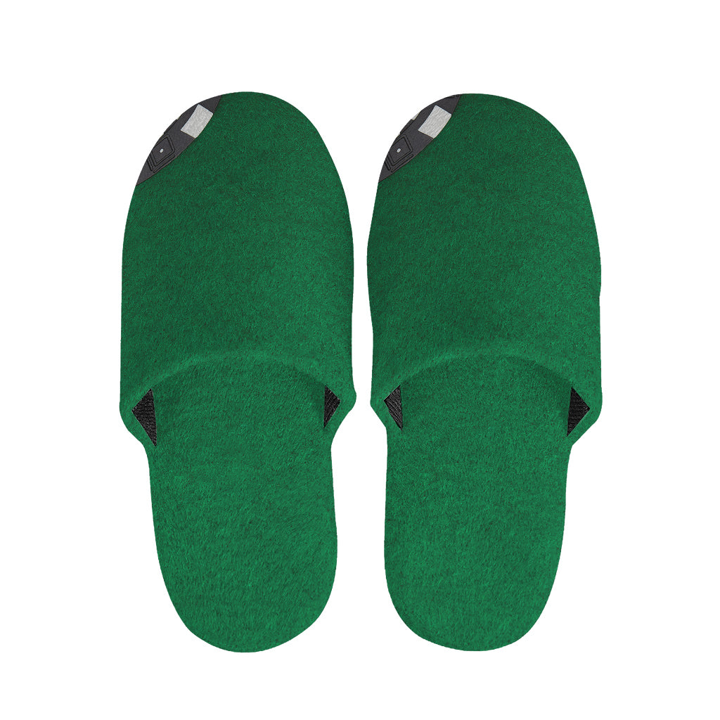 Casino Poker Chips Print Slippers