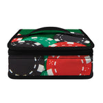 Casino Poker Chips Print Small Lunch Bag