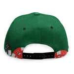 Casino Poker Chips Print Snapback Cap