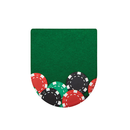 Casino Poker Chips Print Toilet Lid Cover