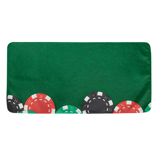 Casino Poker Chips Print Towel