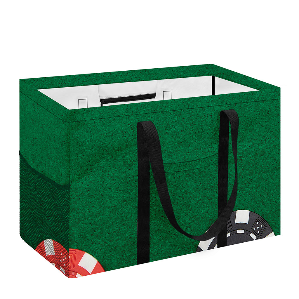 Casino Poker Chips Print Utility Tote Bag