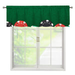Casino Poker Chips Print Window Valance