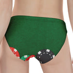 Casino Poker Chips Print Women's Panties