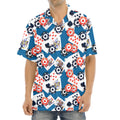 Casino Poker Pattern Print Aloha Shirt