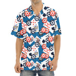 Casino Poker Pattern Print Aloha Shirt