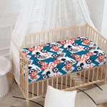 Casino Poker Pattern Print Baby Crib Sheet