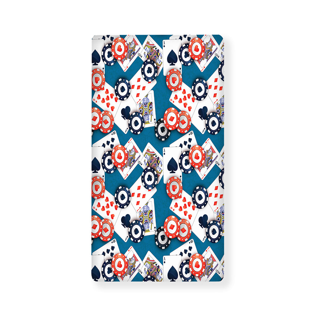 Casino Poker Pattern Print Baby Crib Sheet