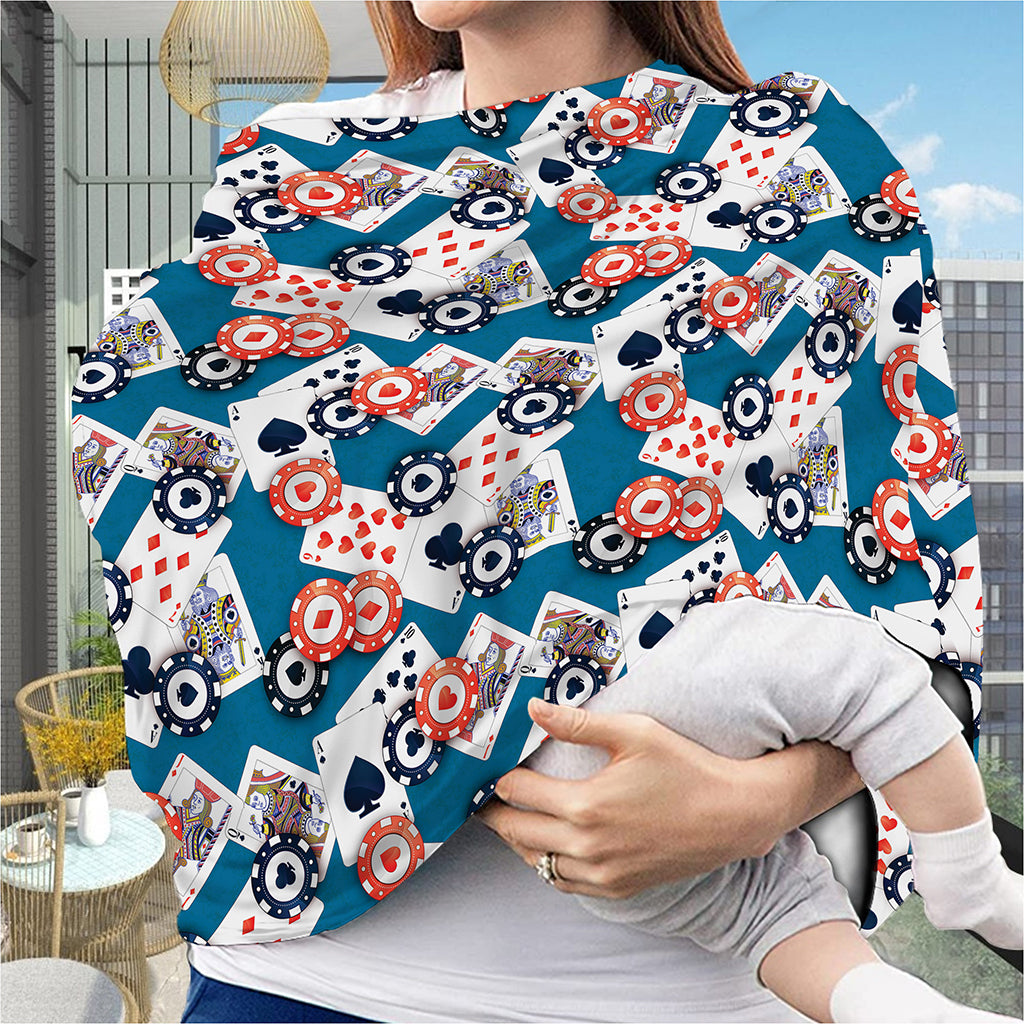 Casino Poker Pattern Print Baby Seat Cover