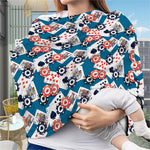Casino Poker Pattern Print Baby Seat Cover
