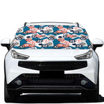 Casino Poker Pattern Print Car Windshield Snow Cover