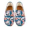 Casino Poker Pattern Print Casual Shoes