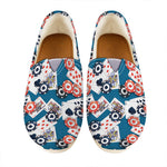 Casino Poker Pattern Print Casual Shoes
