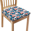 Casino Poker Pattern Print Chair Cushion Cover