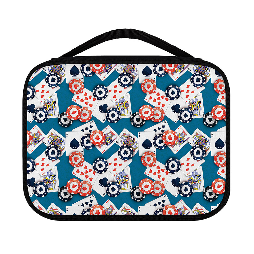 Casino Poker Pattern Print Classic Bible Case