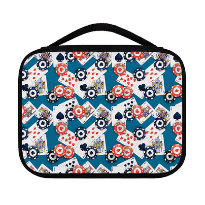 Casino Poker Pattern Print Classic Bible Case
