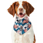 Casino Poker Pattern Print Dog Bandana