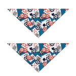 Casino Poker Pattern Print Dog Bandana