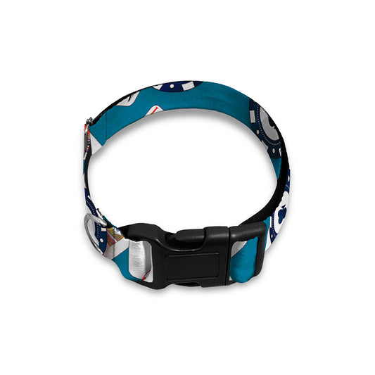 Casino Poker Pattern Print Dog Collar
