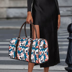 Casino Poker Pattern Print Duffle Bag