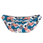 Casino Poker Pattern Print Fanny Pack