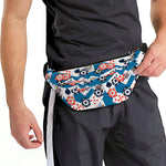 Casino Poker Pattern Print Fanny Pack